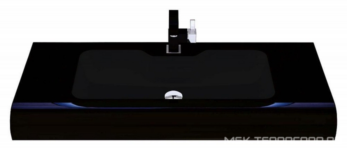 Раковина 100х42см, 1 отв.д/смес., (полимер. цв. ),  ZZ La Beaute Yonne TY02