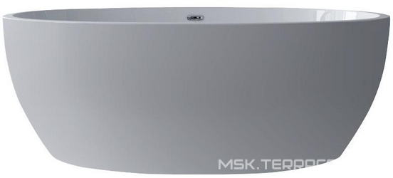 Ванна 1780х920хh570мм, отдельностоящая, литой камень Sapirit, матовая, регулир.опоры, слив-перелив, д/к Up&Down цв.бронза в компл., Alda XX