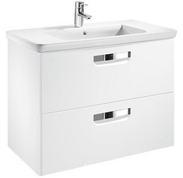 Тумба подвесная GAP 677х412х600 мм, цвет белый, с 2 выдвижными ящиками ZZ