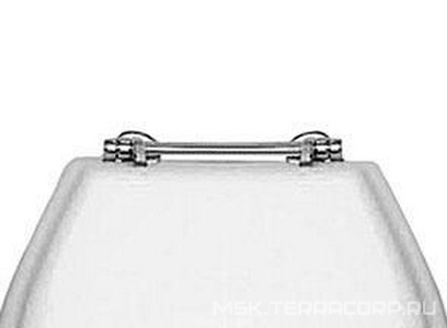 Петля для крепления сиденья к унитазу, (цв. хром), DX (левая) D&D, XX Devon & Devon Универсал RICDEVON