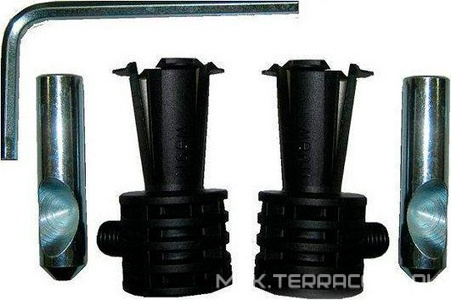 Крепления (комплект) для подвесного унитаза и биде  XX Jacob Delafon Escale E5555-CP