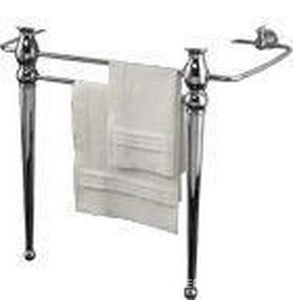 Консоль металлическая под раковину (цв. хром)  ZZ Devon & Devon Rose DEROSECR