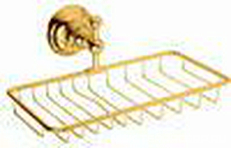 Мыльница-решетка двойная 247мм (цв. золото),  ZZ Nicolazzi Classica 1493 GO