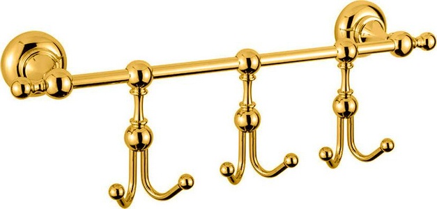 Крючок тройной, (цв.золото),  ZZ Cezares Aphrodite APHRODITE-THK-03/24-M