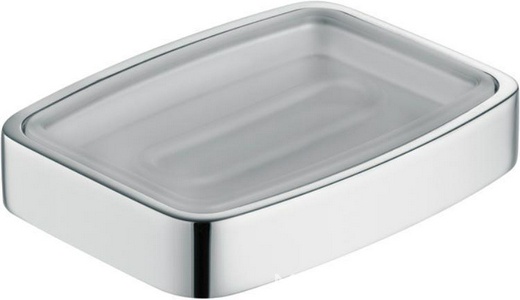 Мыльница настольная (цв.хром/стекло мат.)  ZZ Keuco Elegance New 11655 019001
