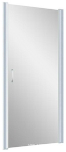 Дверь в нишу , 70x190 см, универсальное, профиль хром матовый, стекло шиншилла ZZ Vegas Glass EP EP 0070 07 02