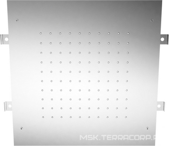 Душ верхний, стационарный, встраиваемый в потолок, квадрат 430х430мм, (цв. хром), 3M ZZ 3M Showers & Thermostat RTBR300 CC