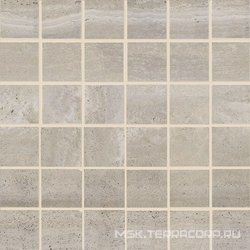Mosaico Grigio Pat/Rett 5x5  ZZ |30x30