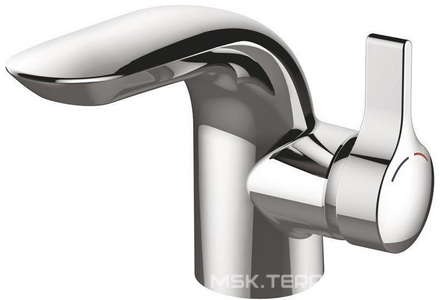 Смеситель для раковины, маленький корпус, с д/к, (цв.хром), Melagne ZZ Ideal Standard Melange A6117AA