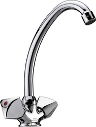 Смеситель Paini Classica BKCR570AEFFKM для кухонной мойки| 4x29x22