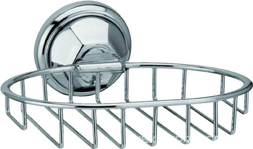 Мыльница-решетка 14x15см, (цв.хром),  ZZ Andrea Catarina CAK415 CR