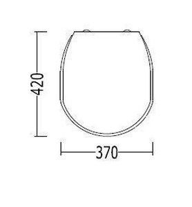 Сиденье для унитаза (цв. белый / петли цв. хром)  ZZ Devon & Devon Rose 2IBSEBIAROCR