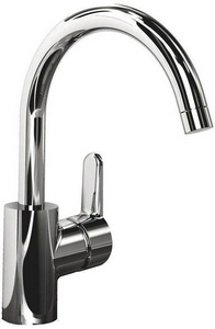 Смеситель для кухни, закруглённый излив, (цв.хром),  ZZ Ideal Standard Connect B9932AA