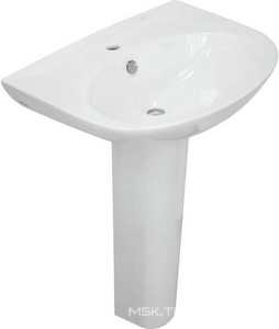 Раковина  Classic Luxe 65 см, белый Sanita Luxe Classic luxe WB.PD/Classic/65-C/WHT.G/S1 (CLCSLWB01)