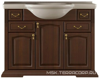 Тумба напольная Риспекто 105, 1070*905*510мм, цвет нагал, БЕЗ раковины Классик 105 (ном. n029731) ZZ