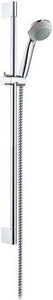 Душевая стойка h 65см, лейка, шланг 1,6м, (цв.хром),  85 Mono ZZ Hansgrohe Crometta 27728000