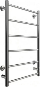 Полотенцесушитель электрический  80х50 см, скрытое подключение, кабель-вилка в компл., цв. сатин, KL Двин J neo 4657795059001