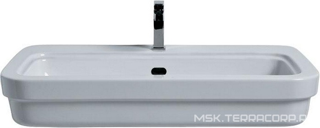 Раковина 90х50см, с 1 отв.д/смесит., крепл. в компл., (цв. белый) Evolution ZZ