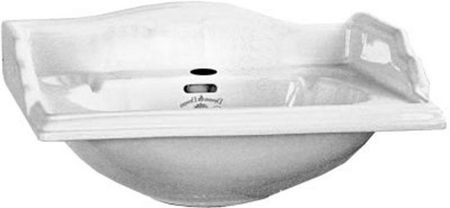 Раковина 640х480хh267мм, (1 отв. д/смесит.) ZZ Devon & Devon Cambridge IBLG(1)FCAM