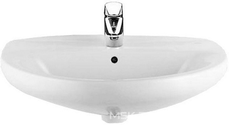 Раковина Victoria 65см бел.б/пьедестала, крепеж в комплекте XX