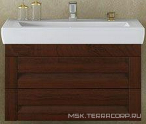 Раковина Q700 для тумбы Лаварро, белая (БЕЗ ТУМБЫ НЕ ПРОДАЕТСЯ!) XX