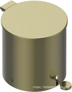 Ведро с крышкой и педалью, d200mm (цв. бронза (Bronze brillant))  ZZ THG Versailles G14-D01-00713CL