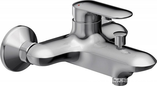 Смеситель настенный  для ванны и душа, хром Jacob Delafon Kumin E99460-CP