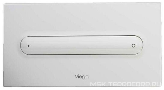 Кнопка для инсталляции арт.606664, пластик, цв.белый  Viega  11 (8332.1) KL Viega Style 597108