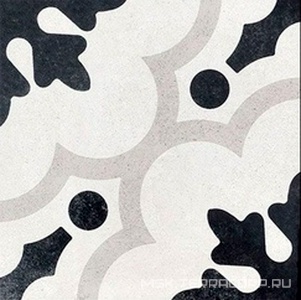 Декор Fioranese Cementine Black & White B&W 2 20x20 CBW20C2