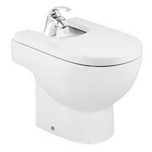 Биде напольное Меридиан, БЕЗ крышки, 1 отв.для смесит., крепеж в комплекте ZZ Roca Meridian 357244000