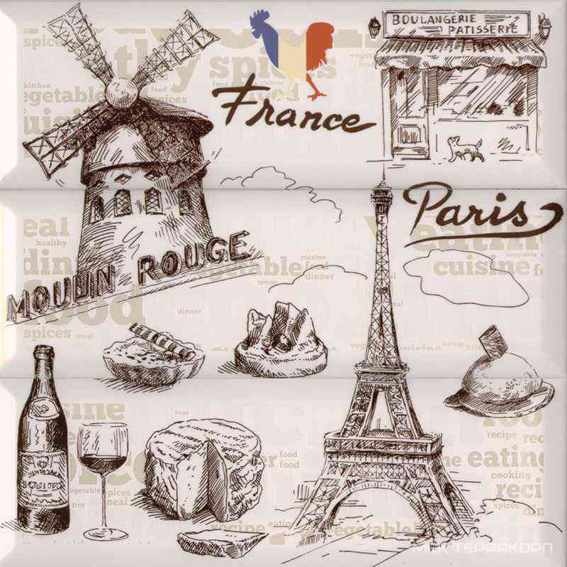 Composicion Paris KL|30x30