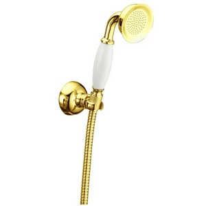 Душевой комплект (лейка, держатель, шланг), золото ZZ Boheme Imperiale 408