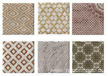 Decori Inserto Paradise Ecru s/6 XX |10x10