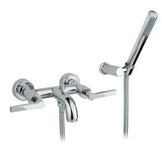 Смеситель для ванны настенный, шланг, лейка, кронштейн в компл., (цв. хром) M. Croce / Mac Kinley 05 ZZ Nicolazzi M. Croce/Mac Kinley 2202 CR 29