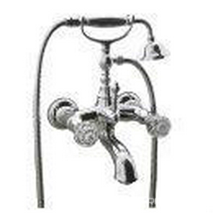 Смеситель для ванны с душевым гарнитуром, (цв. хром),  ZZ Fima Carlo Frattini Elizabeth Chic F5084CCR