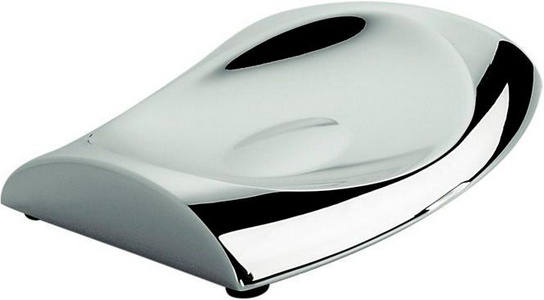 Мыльница настольная, металл., (цв.хром),  Colombo Land B2840.000