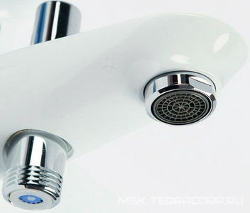 Смеситель д/ванны и душа, без аксессуаров, белый/хром Grohe Eurostyle New 33591LS3