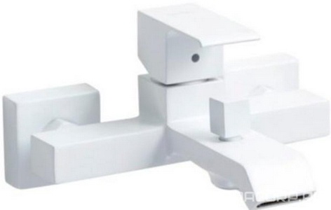 Смеситель для ванны, (цв.белый матовый),  ZZ Cezares Porta PORTA-VM-BIO