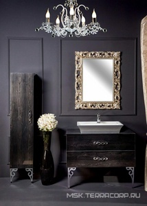 Ножки AJUR, для тумбы , h30 см, 2 шт., хром ZZ Armadi Art Neoart 856 (SL) h20(30)