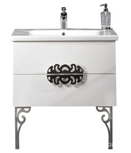 Ножки AJUR, для тумбы , h30 см, 2 шт., хром ZZ Armadi Art Neoart 856 (SL) h20(30)