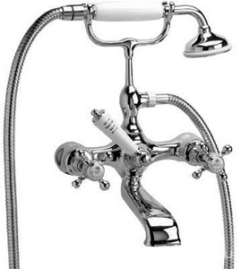 Смеситель на ванну с душ. гарнитуром, (хром)  ZZ Devon & Devon Victorian IBV533CR