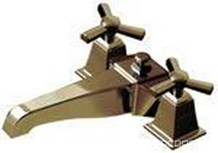 Смеситель для ванны, встраив. в борт, шланг, лейка, кронштейн в компл. (латунь)  ZZ Devon & Devon Time TIME233BОТ