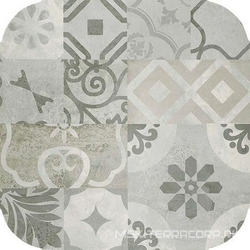 Керамогранит Andersen grey PG02 орнамент XX|45x45