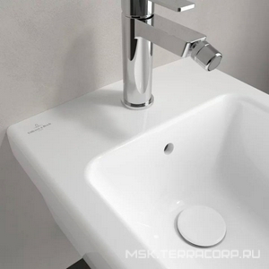 Биде подвесное, 370х530мм, круглая модель, (цв. 01 white),  Villeroy & Boch Architectura 54840001