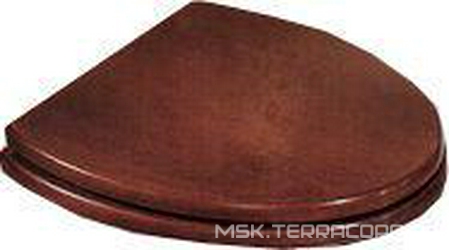 Сиденье для унитаза (цв.черешня антиквариато / петли цв. хром), Parigi Z XXZ