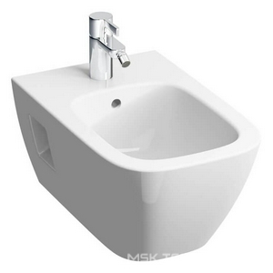 Биде подвесное, 350х540мм, полузакрытой формы,  ZZ Geberit Smyle 500.380.01.1