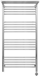 Полотенцесушитель "" 1200*600 мм + 1прямая пол.,  электрический, пульт управ. справа, в комплекте 4 телескоп.кроншт. хром ZZ Сунержа Богема 00-0507-1260