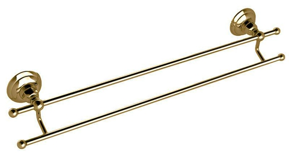 Полотенцедержатель двойной 63см, (цв. бронза),  ZZ Nicolazzi Teide 1498 BZ 05
