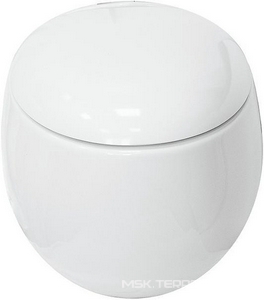 Подвесной унитаз "" с сиденьем дюропласт, микролифт Sanita Luxe Ringo WC.WH/Ringo/DM/WHT.G/S1 (RNGSLWH0104)