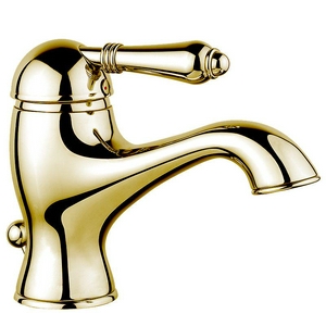 Смеситель для раковины, с д/к (цв. Antique gold, ручка El Capitan),  ZZ Nicolazzi Classico 3402 AG 75